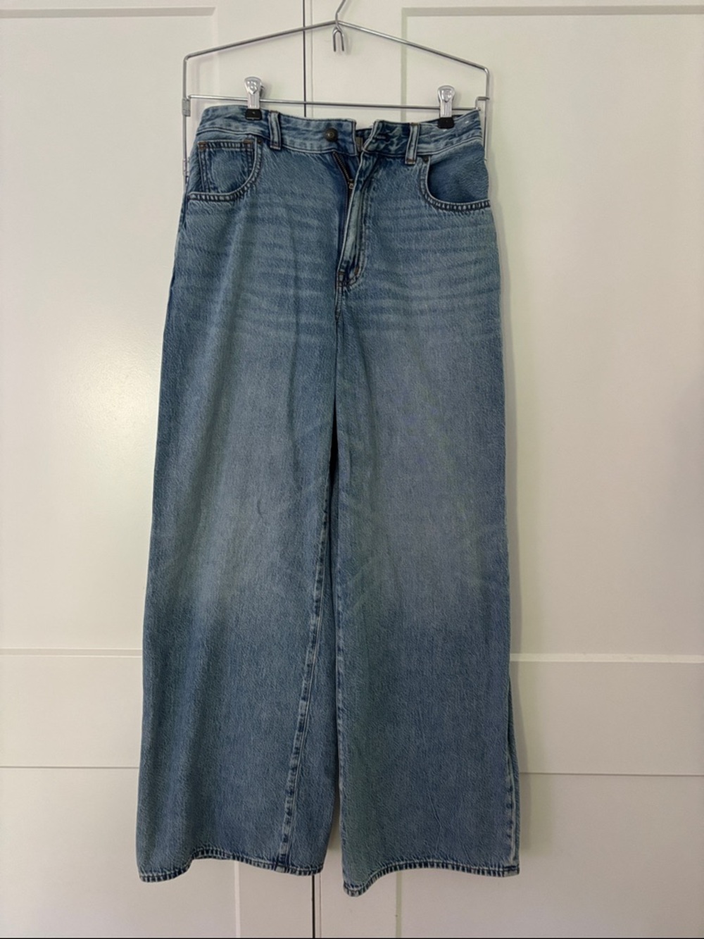 Madewell-curvy super wide leg
